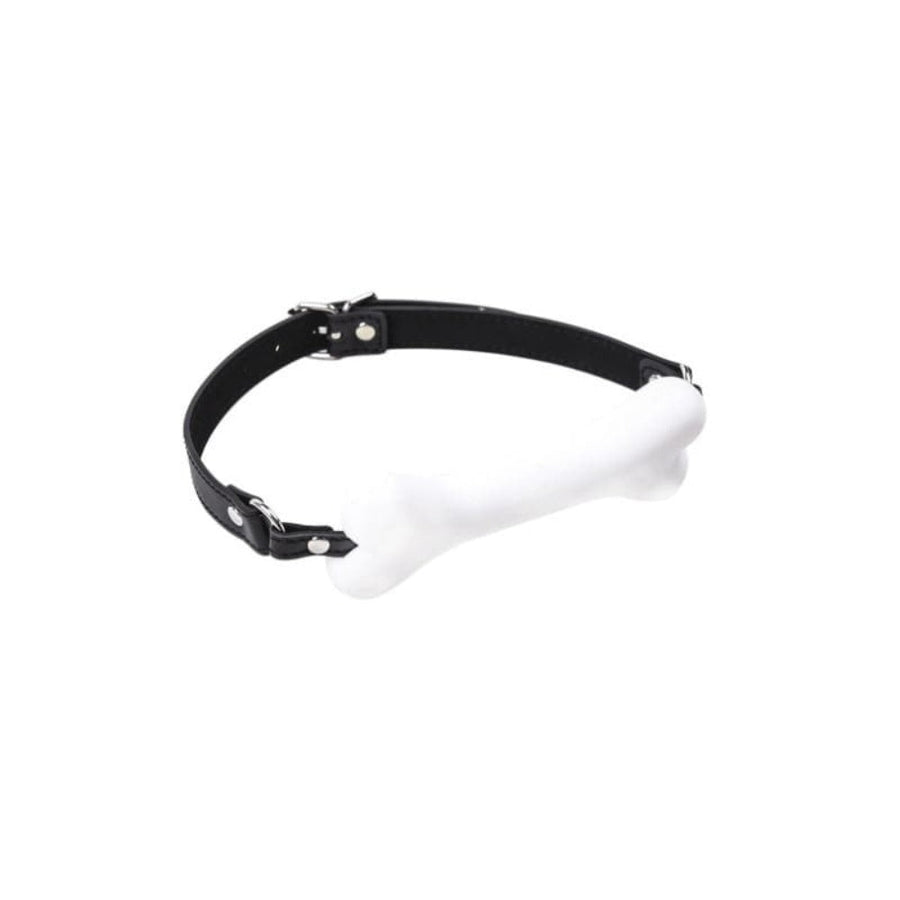 Pet-Friendly White Bone Gag BDSM, gallery view 3