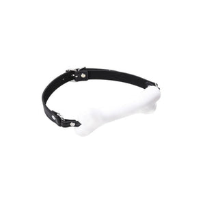 Pet-Friendly White Bone Gag BDSM