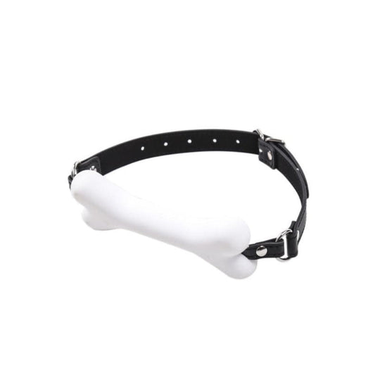 Pet-Friendly White Bone Gag BDSM product view