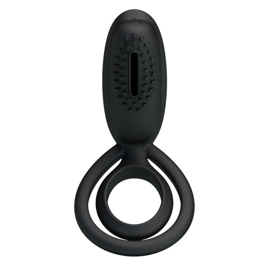 Clit-Friendly Silicone Cock and Ball Ring BDSM, gallery view 2