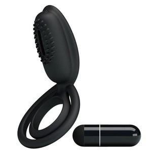 Clit-Friendly Silicone Cock and Ball Ring BDSM