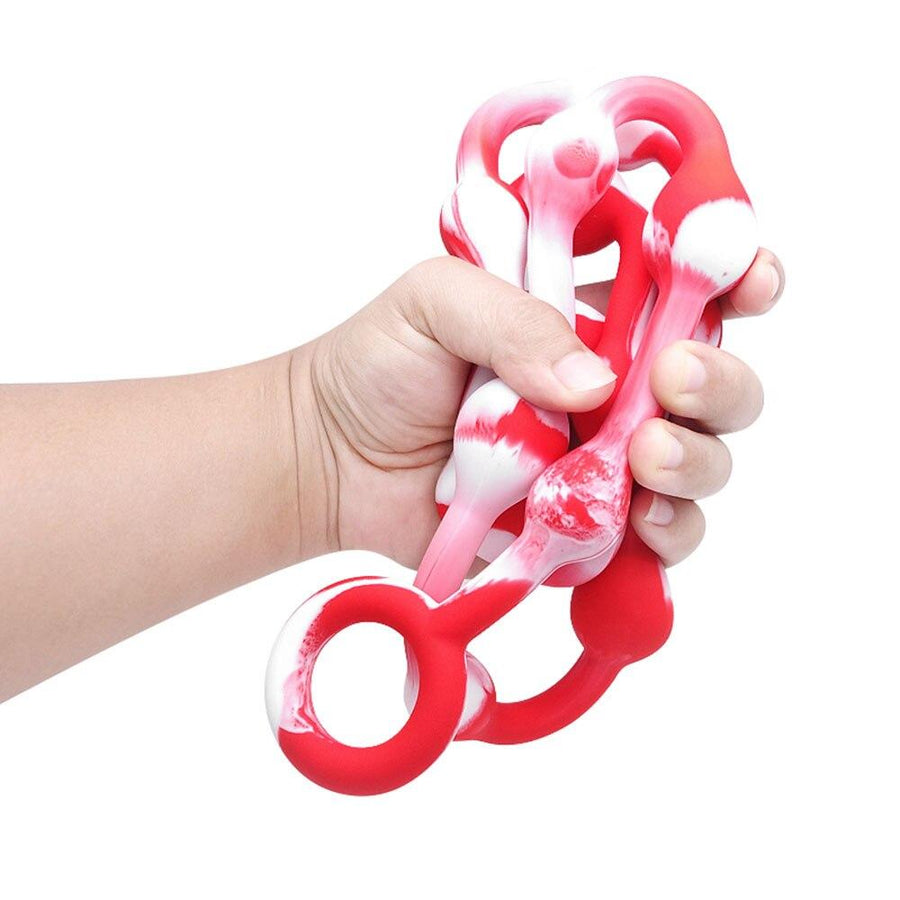 Super Long Marble-colored Anal Beads, gallery view 5