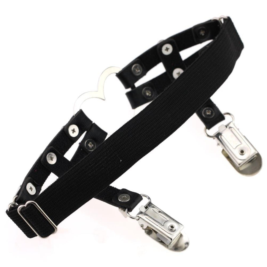 Female Studded Bondage Garter Belt, gallery view 13