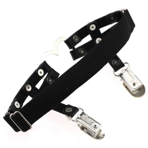 Female Studded Bondage Garter Belt
