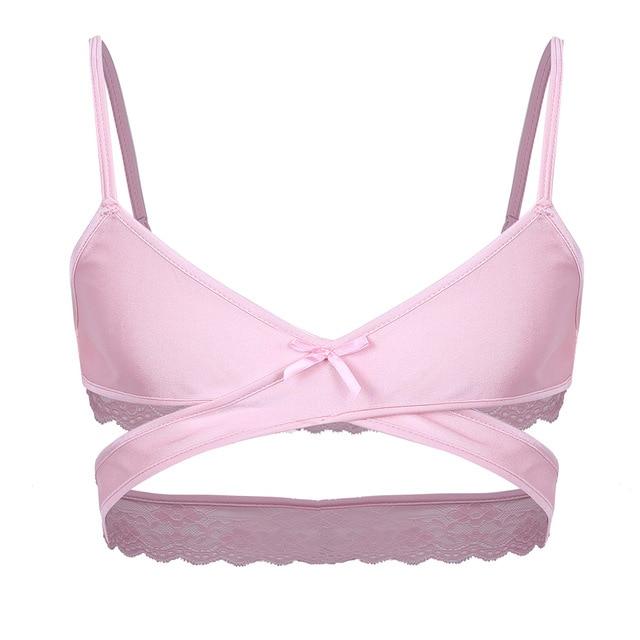 Criss Cross Sissy Bra product view