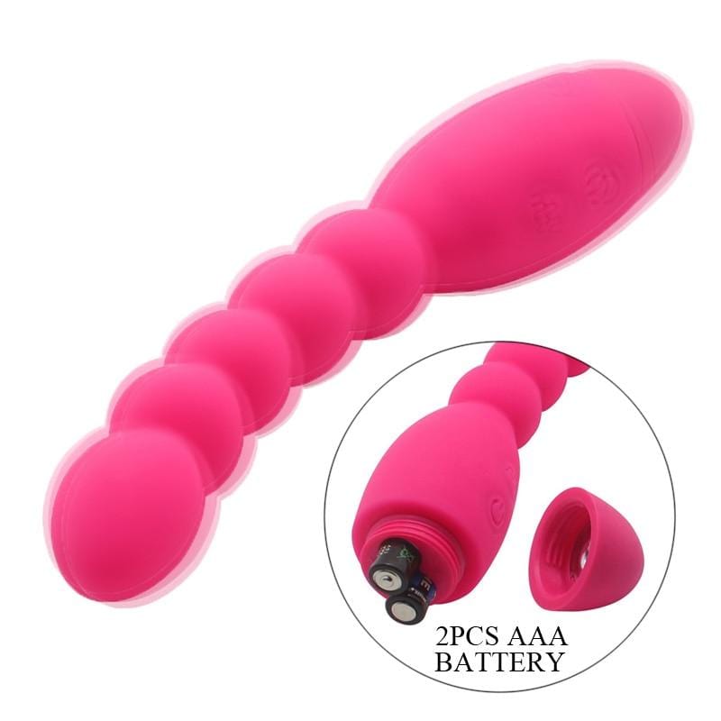 Fondle AdmiringlyHypoallergenic Vibrating Anal Beads, gallery view 5