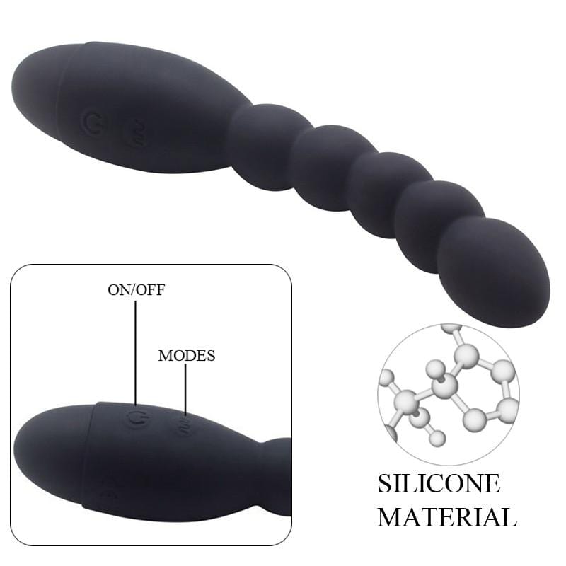 Fondle AdmiringlyHypoallergenic Vibrating Anal Beads, gallery view 6