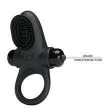 Load image into Gallery viewer, Black Reusable Vibrating Ring
