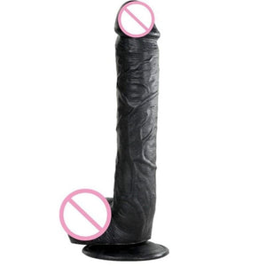 Big Black Realistic Dildo BDSM