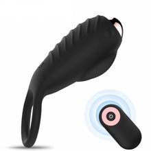 Load image into Gallery viewer, Rechargeable 10-Speed Wireless Cock Ring BDSM

