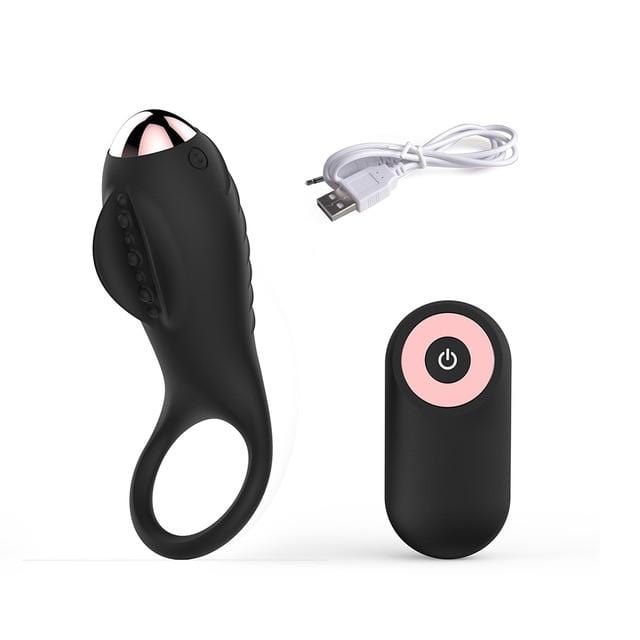 Rechargeable 10-Speed Wireless Cock Ring BDSM, gallery view 6