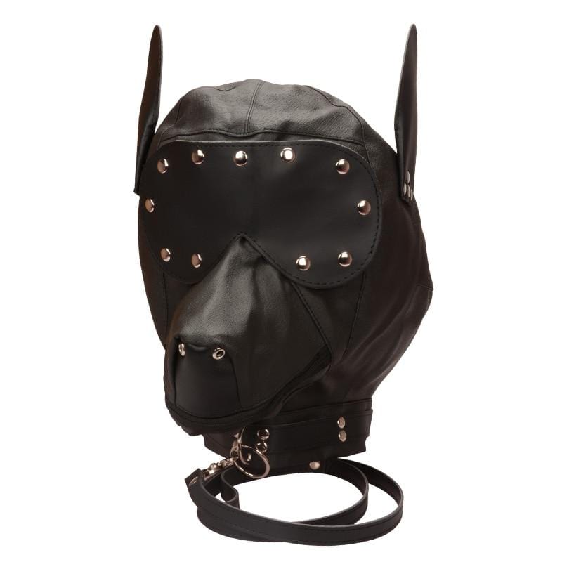 Studded Leather Dog Gimp Mask BDSM product view