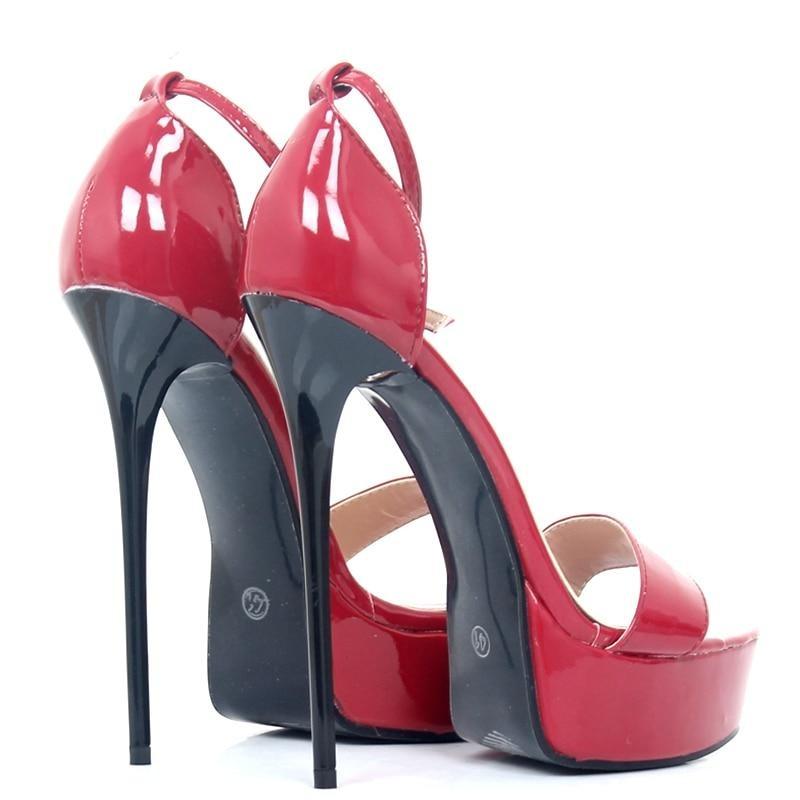 Buckle Wedge Sandals, gallery view 3