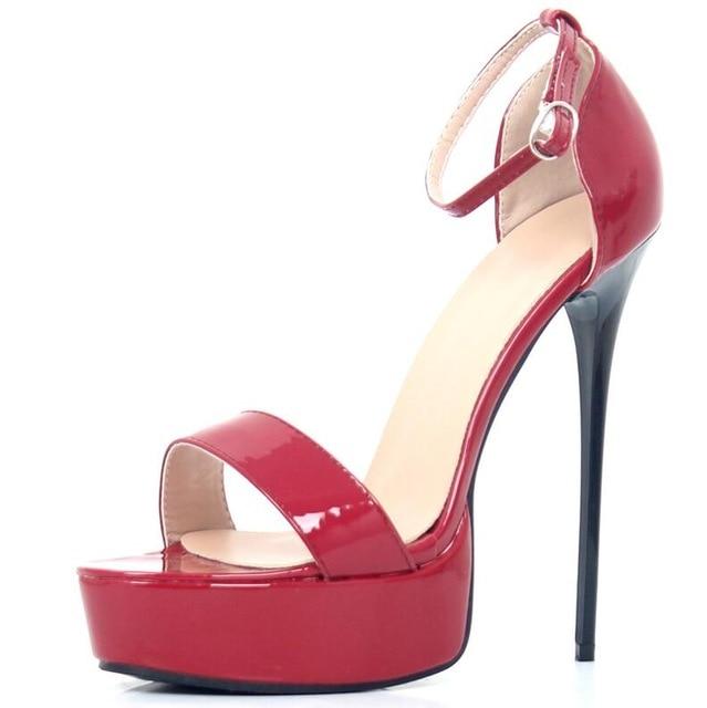 Buckle Wedge Sandals, gallery view 2