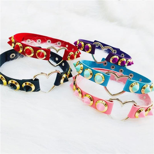 Super Trendy Spiked DDLG Chokers product view