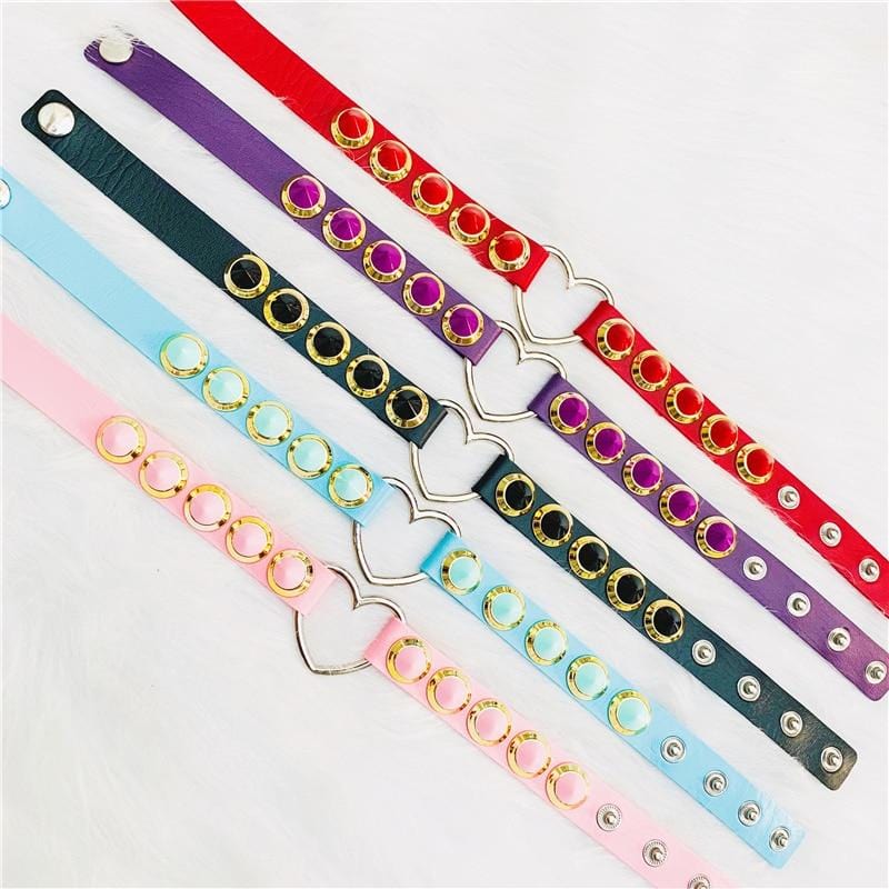 Super Trendy Spiked DDLG Chokers, gallery view 6