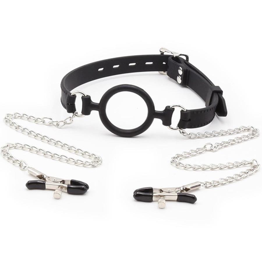 Ring Gag Bondage Gear BDSM product view