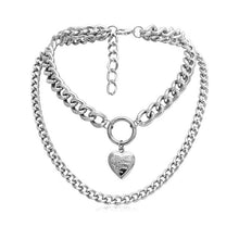 Load image into Gallery viewer, Submissive Locket Choker BDSM DDLG
