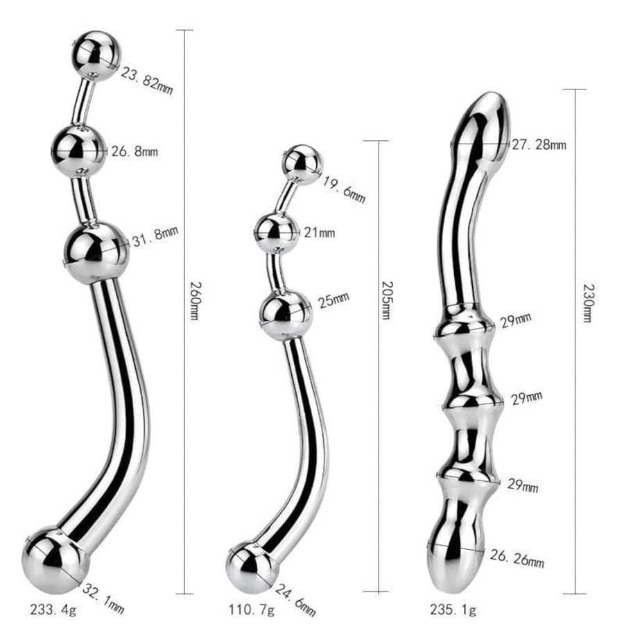 Metal Prostate Magic Anal Beads, gallery view 9