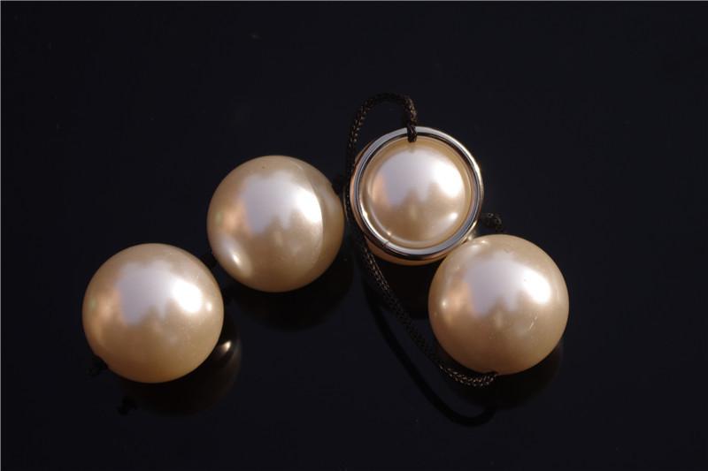 Gold Rear Entry Play Anal Beads, gallery view 2