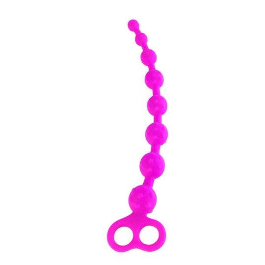 Pink Graduated Progression Anal Beads product view