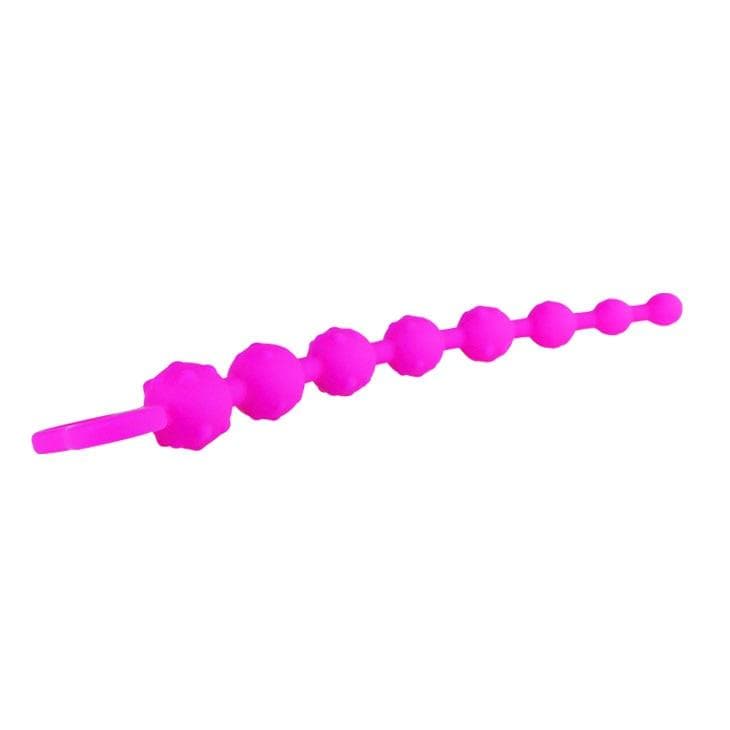 Pink Graduated Progression Anal Beads, gallery view 4