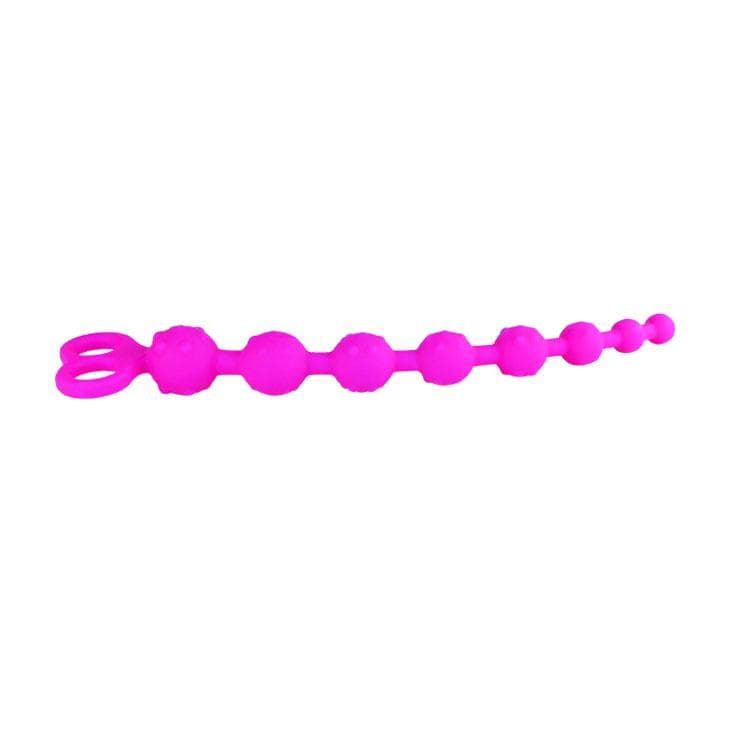 Pink Graduated Progression Anal Beads, gallery view 2