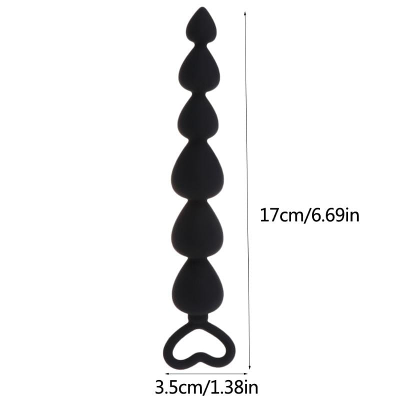 Silicone Pure Anal Beads for Beginners, gallery view 4