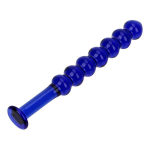 Blue Smooth Penetration Anal Beads