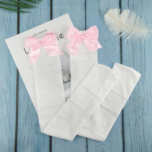 Cute & Sweet Sissy Bow Thigh High Stockings, gallery view 2