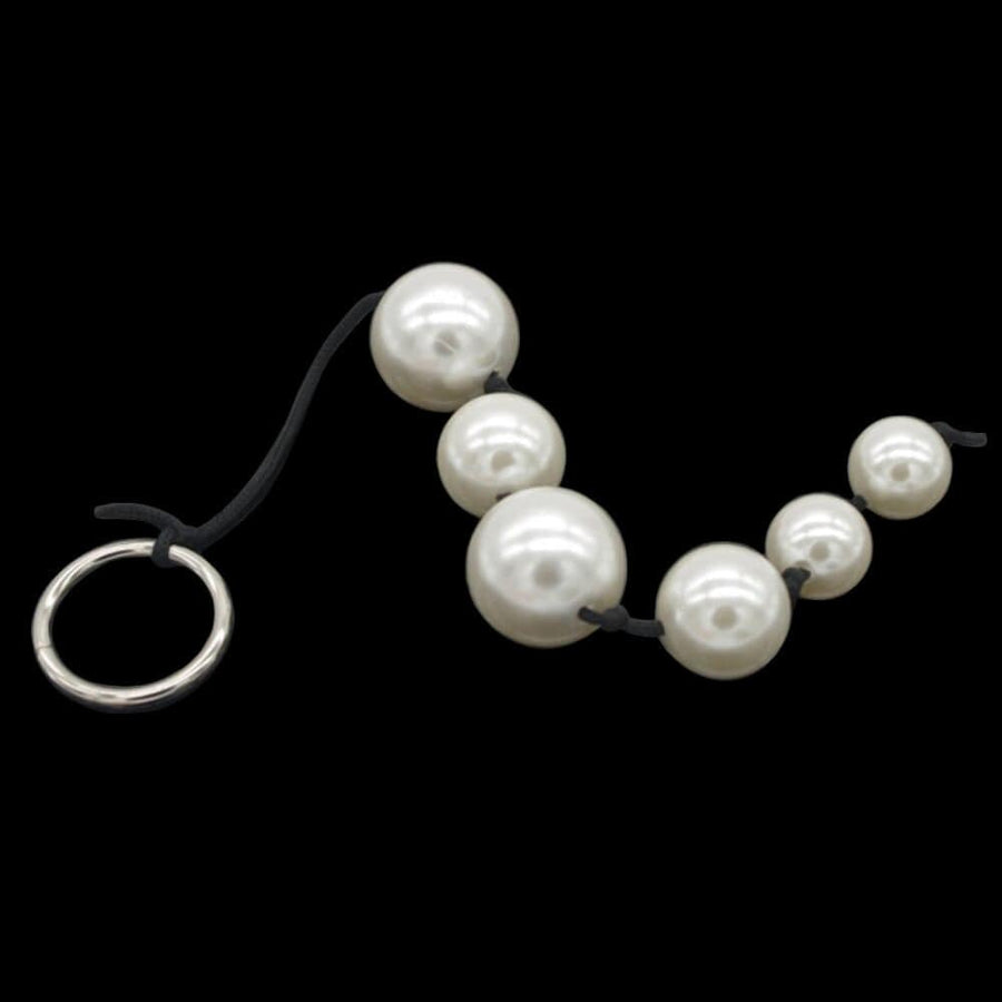 Pearl Glossy Anal Beads, gallery view 4