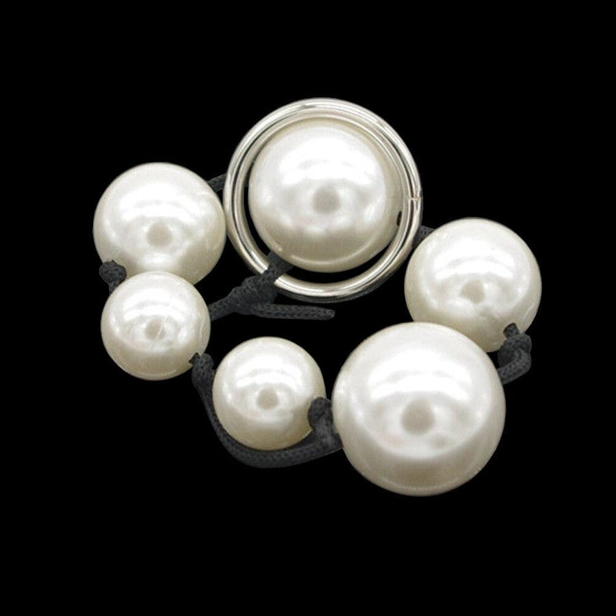 Pearl Glossy Anal Beads, gallery view 2