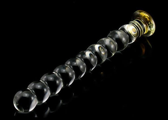 Glass Large Anal Beads product view