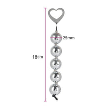 Load image into Gallery viewer, Stainless Steel Bum Dilator Anal Beads
