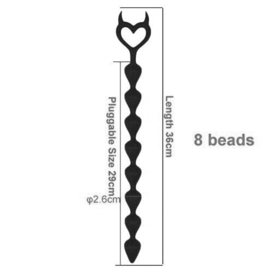 Succubus Extra Long Anal Beads, gallery view 4