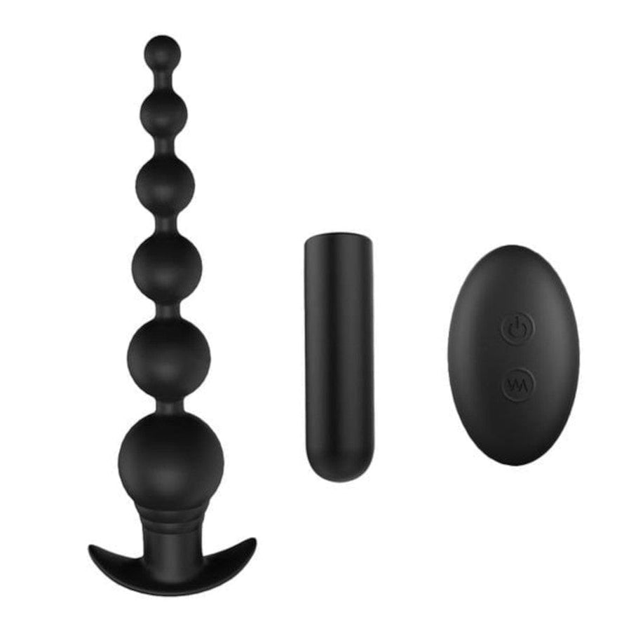 New Buzzing 9-Speed Vibrating Anal Beads product view
