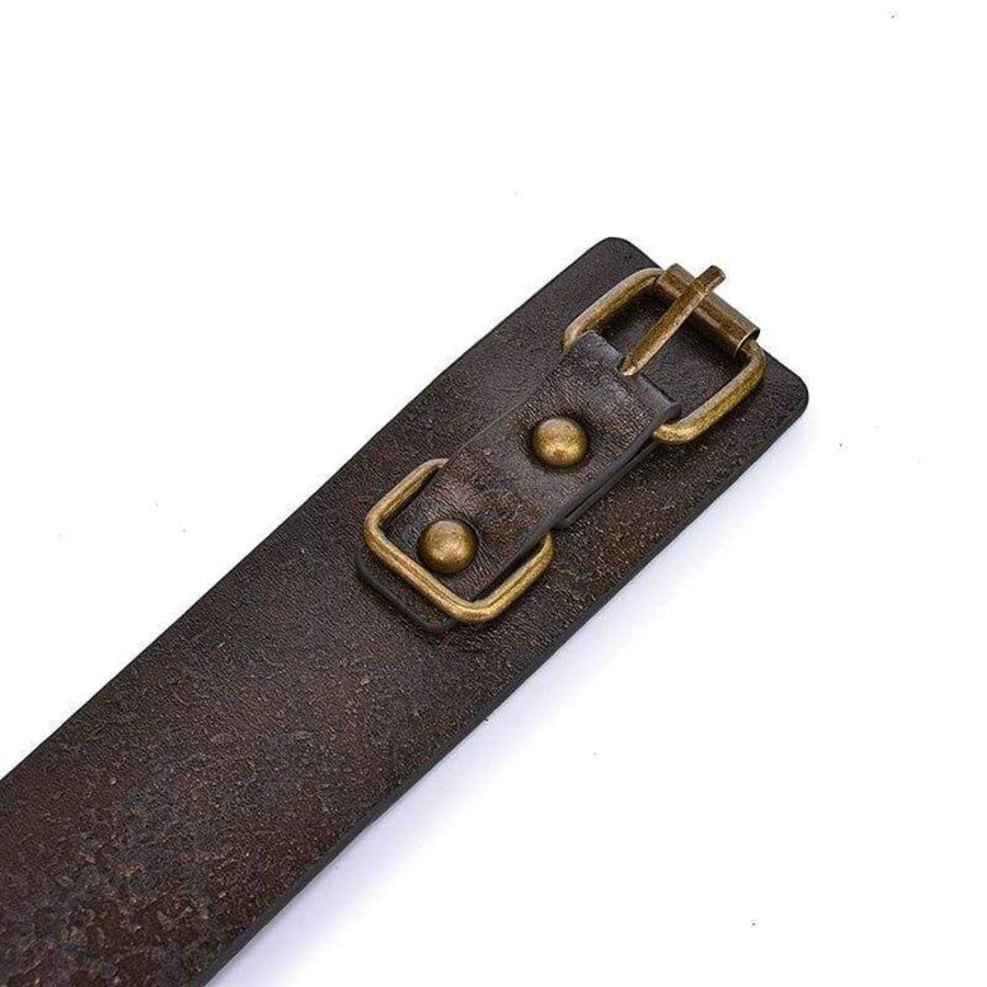 Genuine Vintage Leather BDSM Collar, gallery view 7
