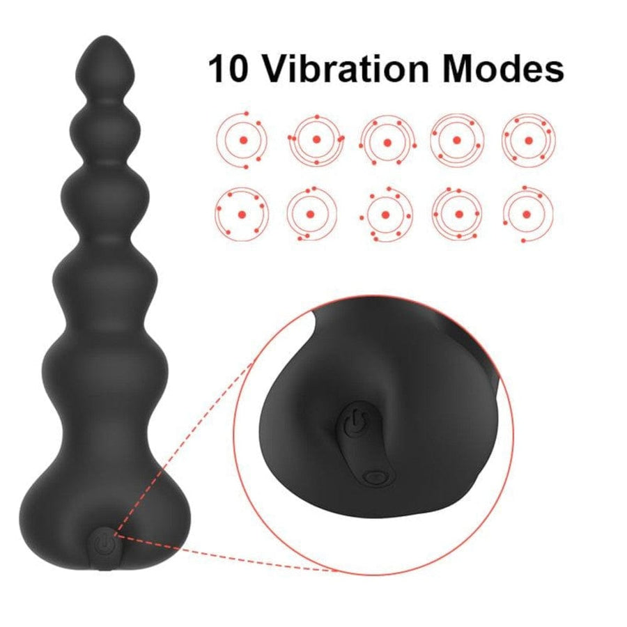 New Backdoor Party Vibrating Butt Beads, gallery view 3