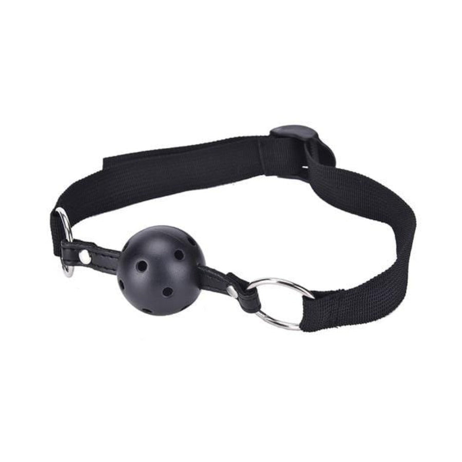 Quick Release Open Mouth Ball Gag BDSM, gallery view 3