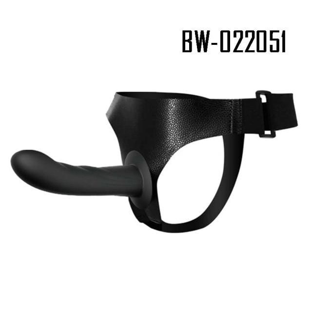 Stylish Black Strap On 6-Inch, gallery view 2