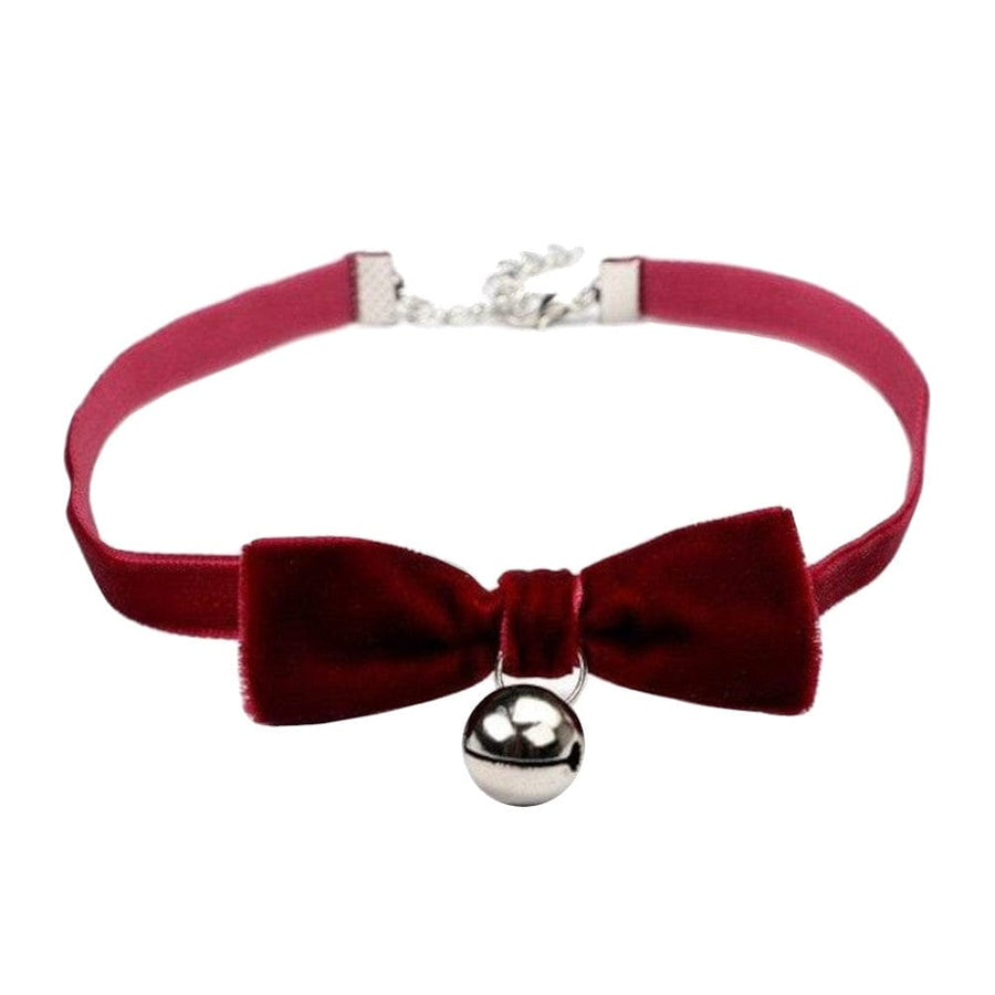 Cute Velvety Day Collars for Littles, gallery view 2