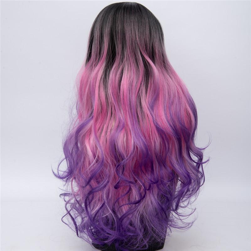 24 Inches Ombre Long Braided Wig, gallery view 3