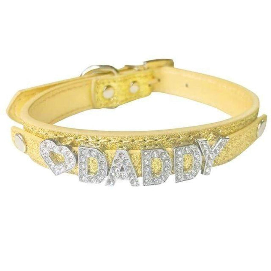 Female DDLG Bling Choker Collar, gallery view 6