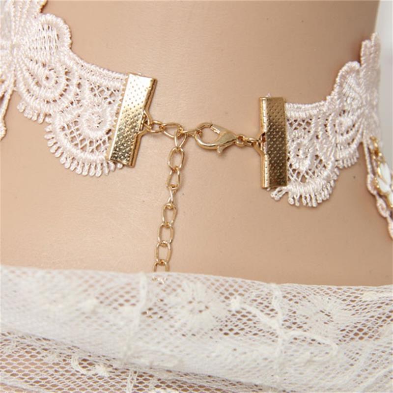 Vintage Cosplay Party Lace Collar, gallery view 5