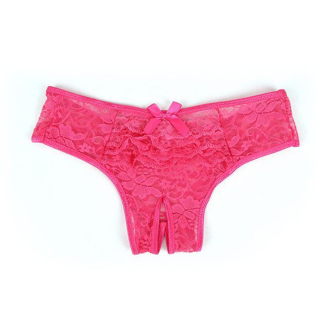 "Sissy Lucy" Crotchless Ruffle Panties, gallery view 4