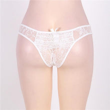 Load image into Gallery viewer, &quot;Sissy Lucy&quot; Crotchless Ruffle Panties
