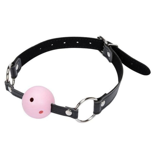 Breathable Silicone Ball Gag BDSM product view