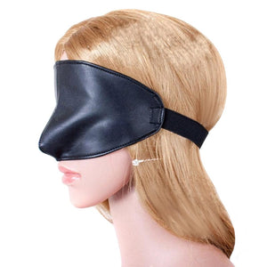 Bandeau érotique à moitié visage BDSM