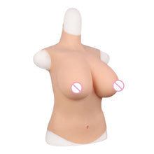 Load image into Gallery viewer, H Cup Silicone Breast Forms
