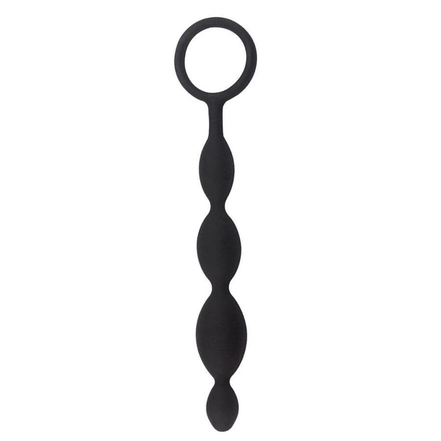 Silicone Ebony Ass Beads, gallery view 2